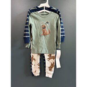 NEW Baby Boys 18M 2-Pack Sleep & Play Sets (4 total pieces) Carters Long Sleeve